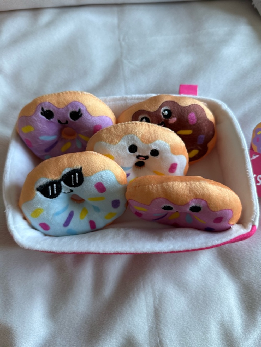 Emotional Support Donuts Plush Set NWT